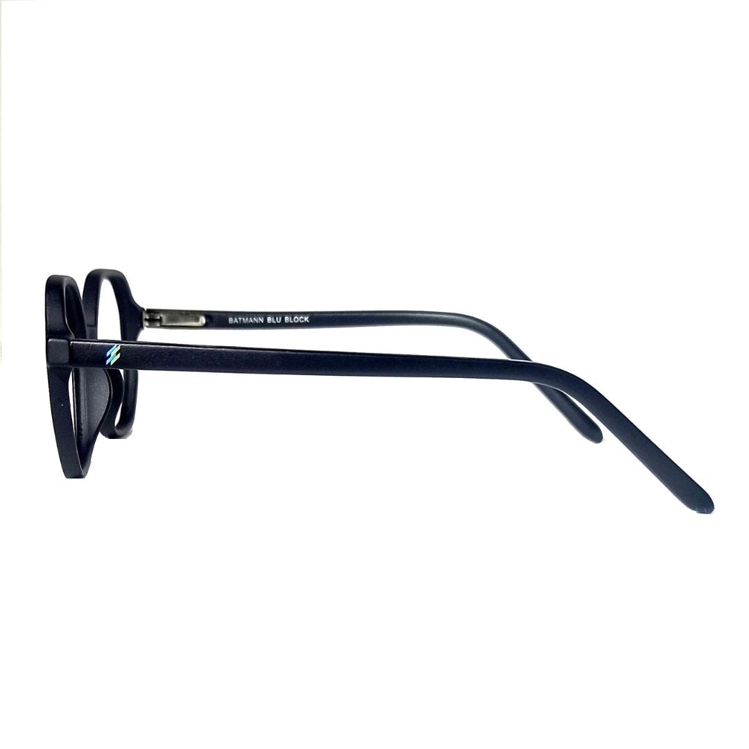 Jubleelens - Black Full Rim Hexagonal Eyeglasses for Kids  (56807 ) (Single Vision)