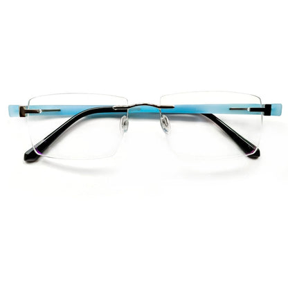 Progressive Rimless Rectangular Sporty Frame (52mm)