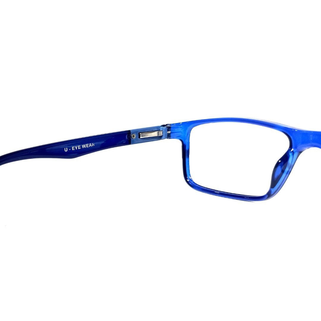Jubleelens Full Rim Rectangular Eyeglasses Frame For Unisex- U-840