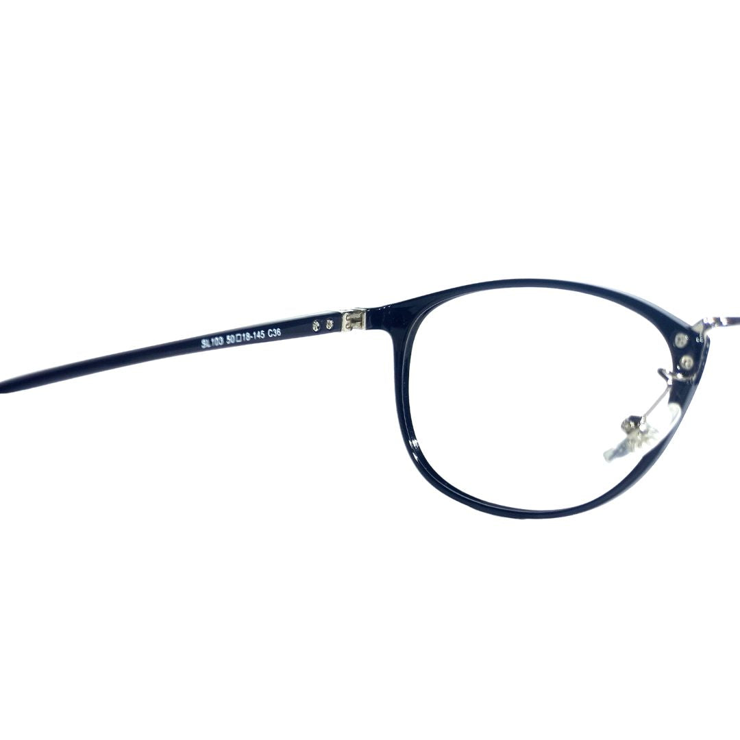 Jubleelens Round Stylish Full Rim Eyeglasses Frame For Unisex- SF103