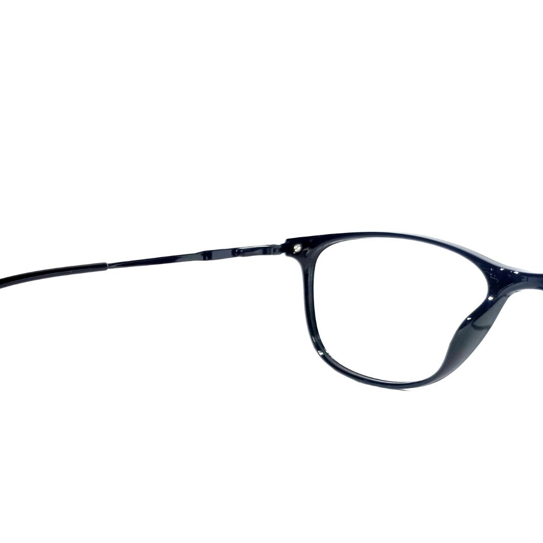 Jubleelens JB-59001 Cat-Eye Lined Specs Eyeglasses - Black Medium