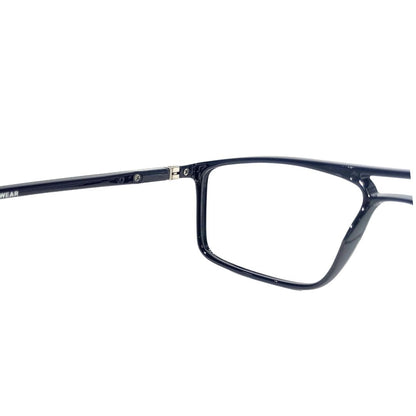 Jubleelens Rectangular Full Rim Black Colour Unisex Frame- U-1816