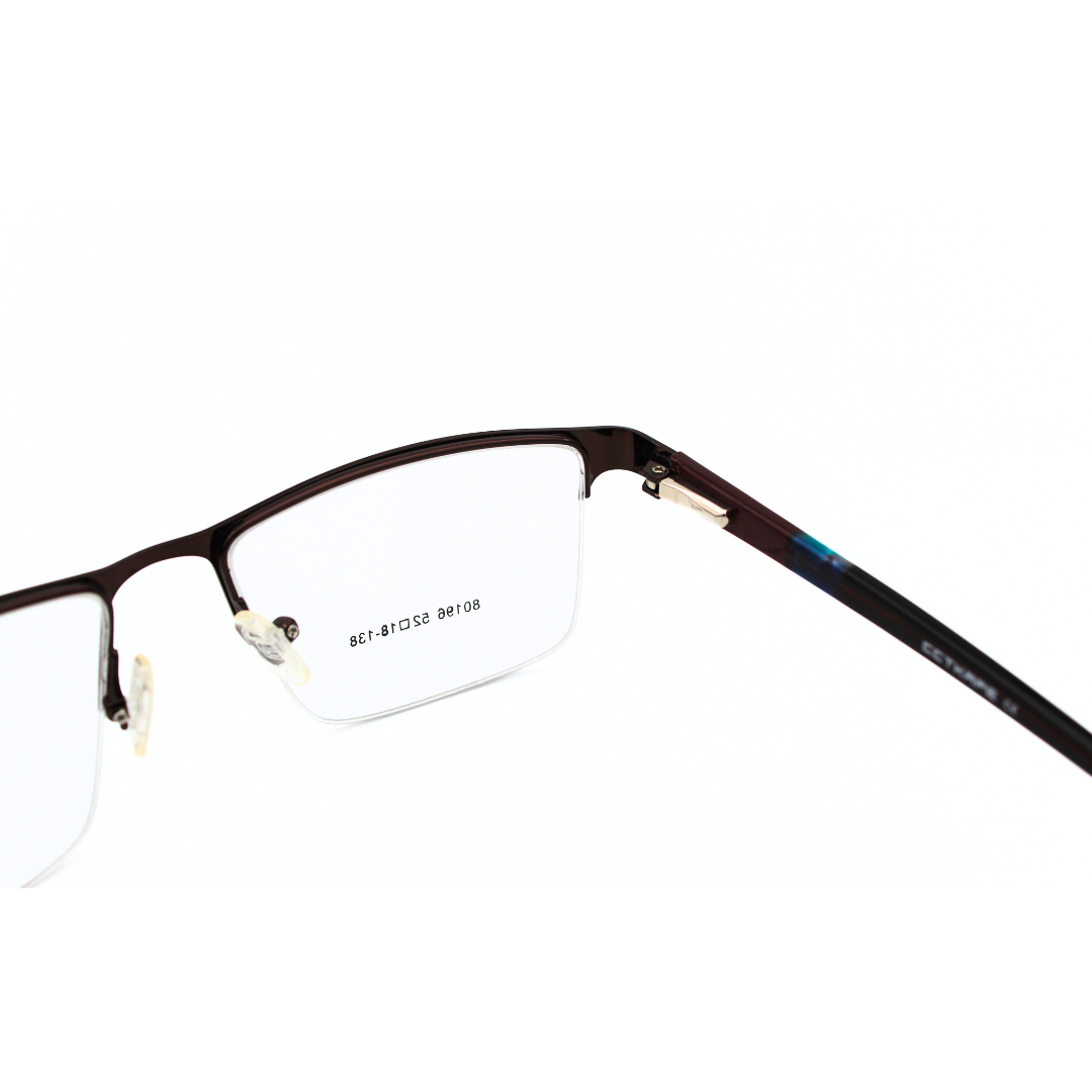 Jubleelens Supra80196 Supra Brown Brown Black 3 Eyeglasses A Frame for Every Face Shape (Single Vision)