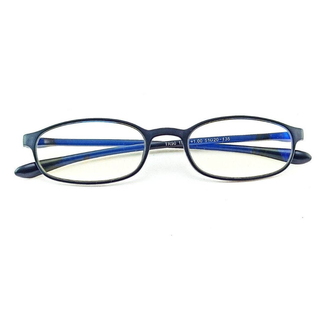 Black Re-Reading Glasses with Anti Glare