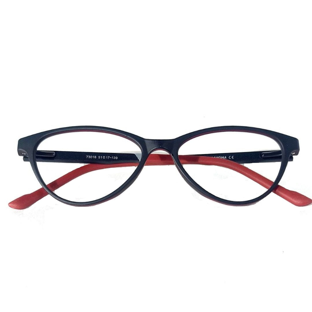 Jubleelens Dark Red Cat Eye Design Frame For Women- 73016