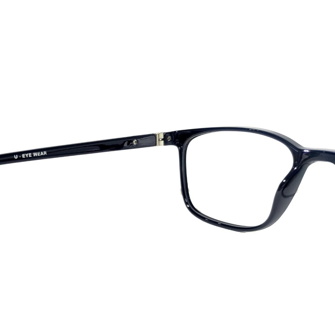 Jubleelens Stunning Square Black Frame For Unisex- U-6906