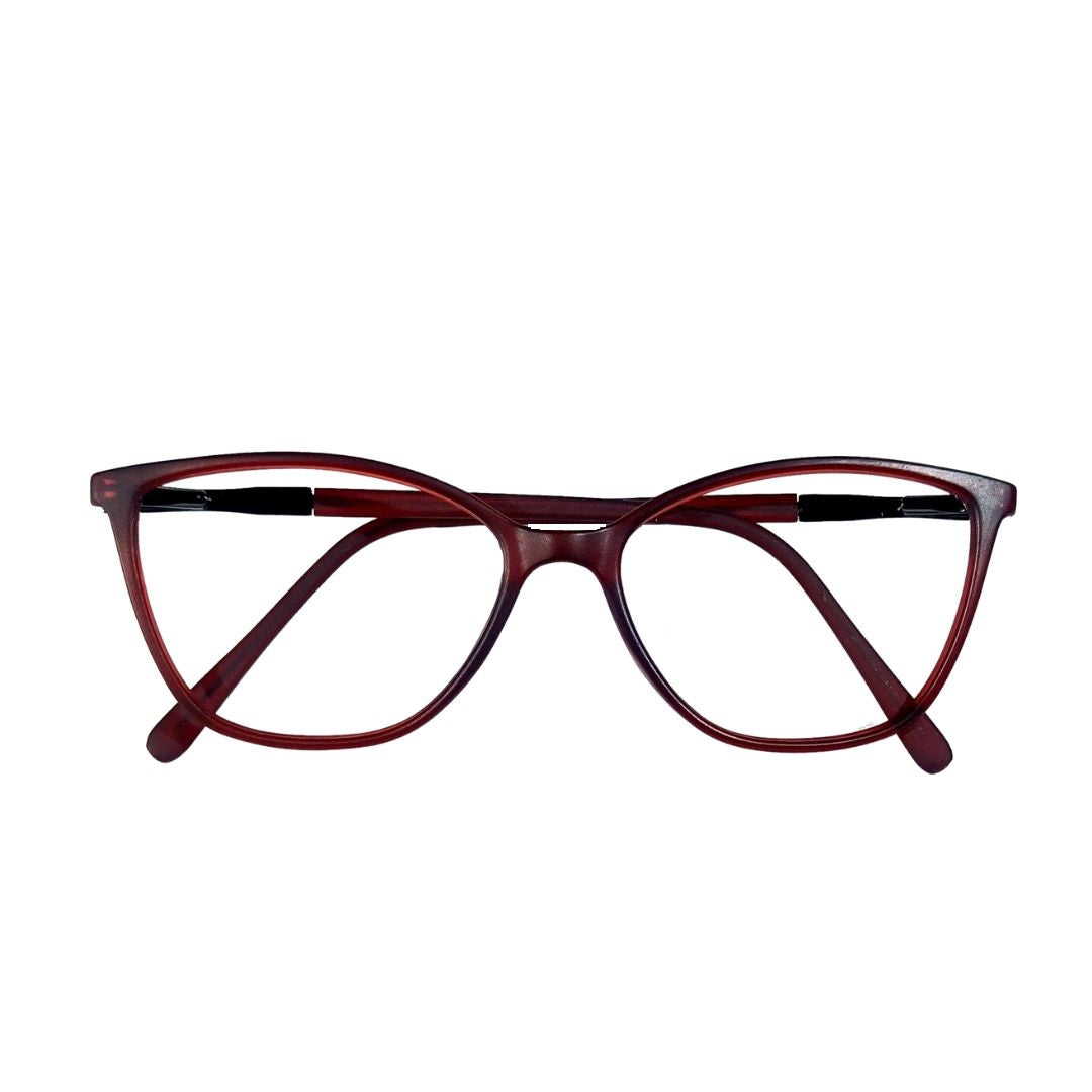 Stylish Rose Woman Full Rim Cat Eye Frame- TR3021