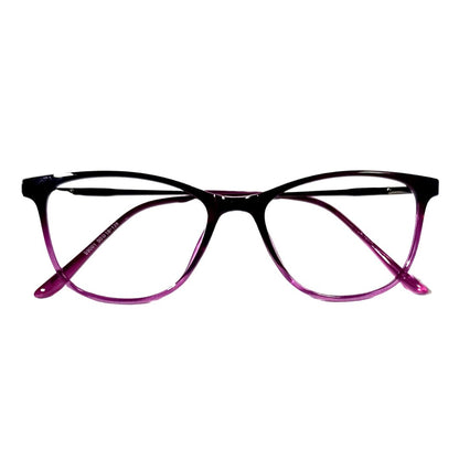 Jubleelens JB-59001 Cat-Eye Lined Specs Eyeglasses - Purple Medium