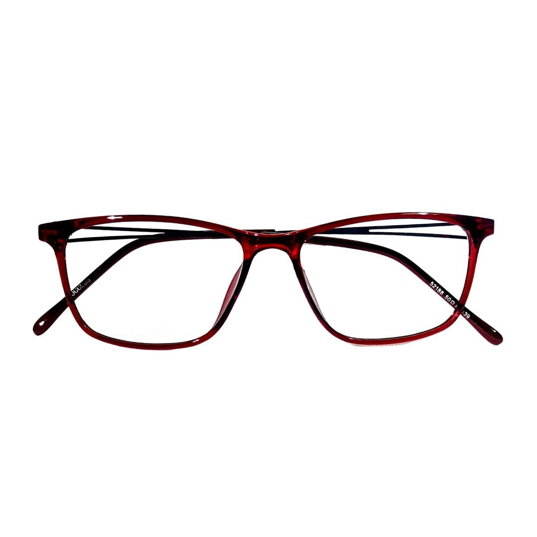 Jubleelens Rectangular Full Rim Eyeglasses Frame- 52188 (Single Vision)