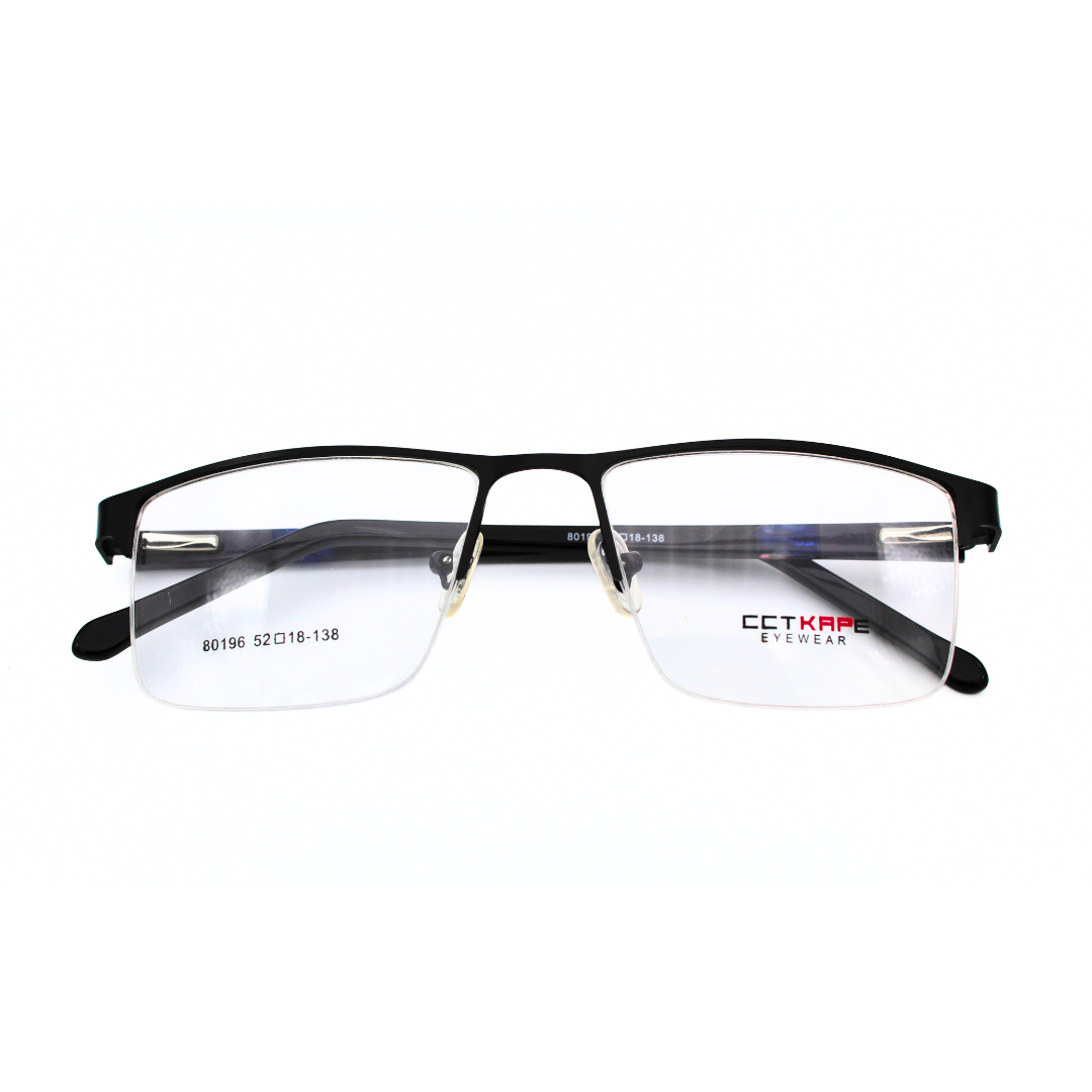 Jubleelens Supra80196 Supra Black Grey Black 3 Eyeglasses The Perfect Combination of Style and Comfort (Single Vision)
