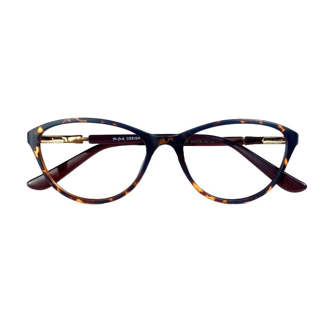 Jubleelens® Cat Eye Designer Full Rim Eyeglasses Frame- TH067