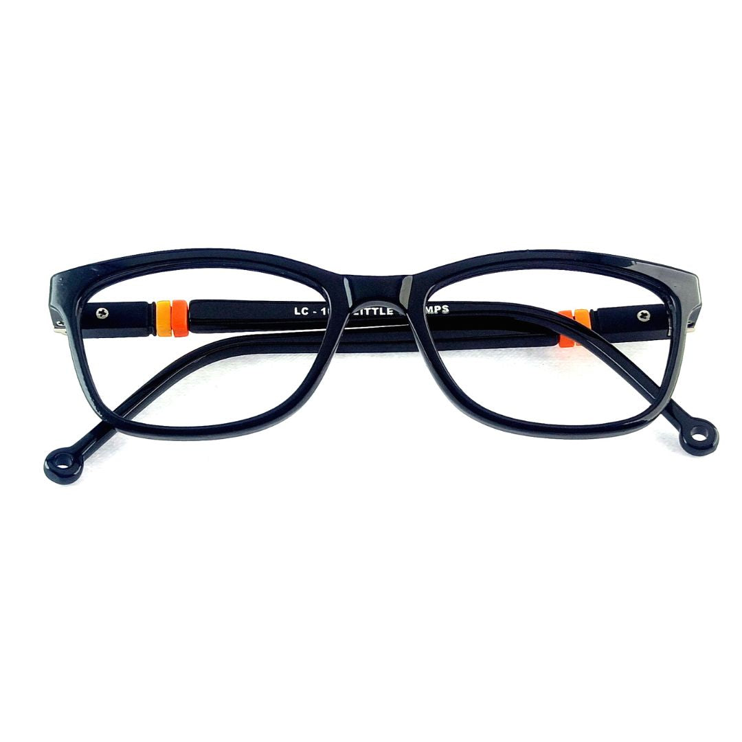 Black Orange  Jubleelens® Kids Frame with for Eye Protection- LC-104