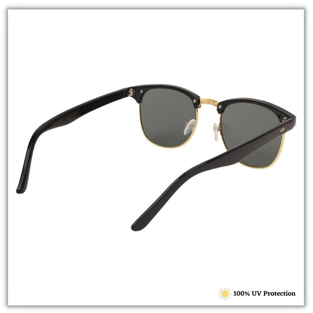 Ban UV Protective Sunglasses ClubMaster Shape for Unisex