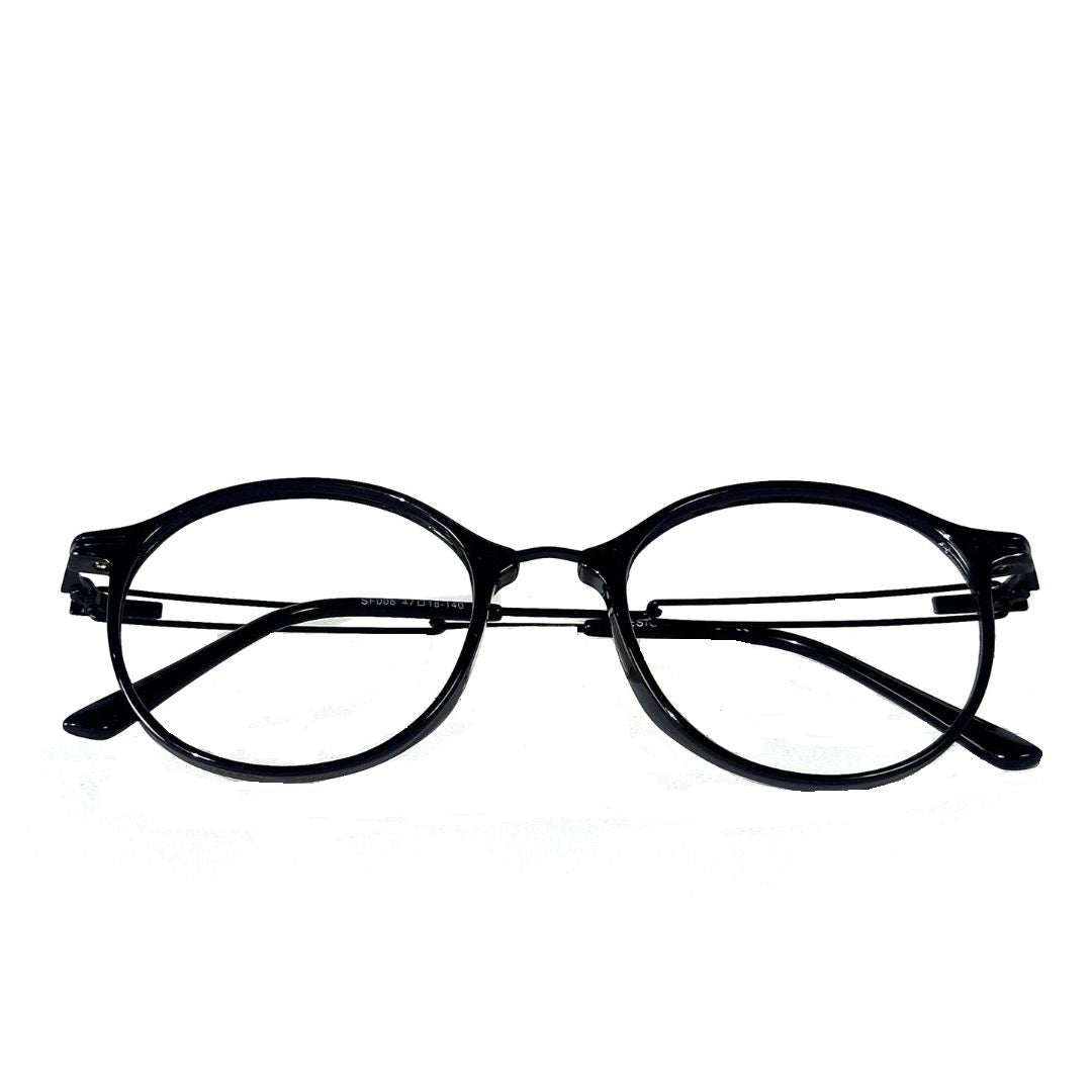 Jubleelens Round Full Rim Frame For Unisex- SF008