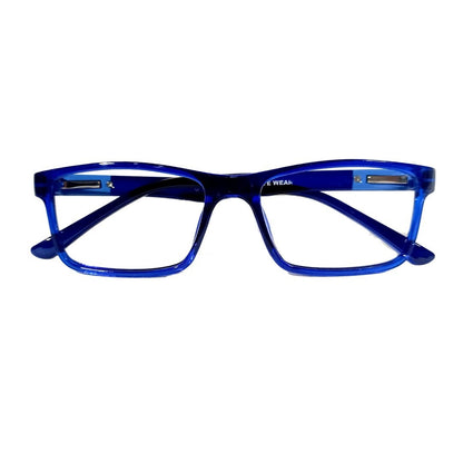 Jubleelens Full Rim Rectangular Eyeglasses Frame For Unisex- U-840