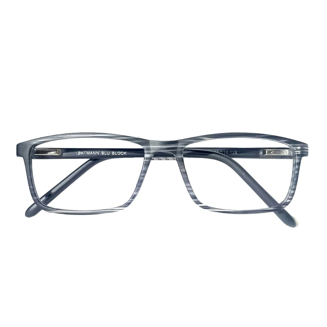 Jubleelens - Grey Full Rim Rectangle Eyeglasses for Kids (56808 )