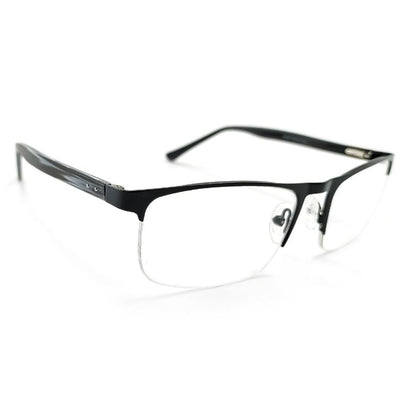 Stylish Supra Grey Half Rim Frame For Unisex (50mm)