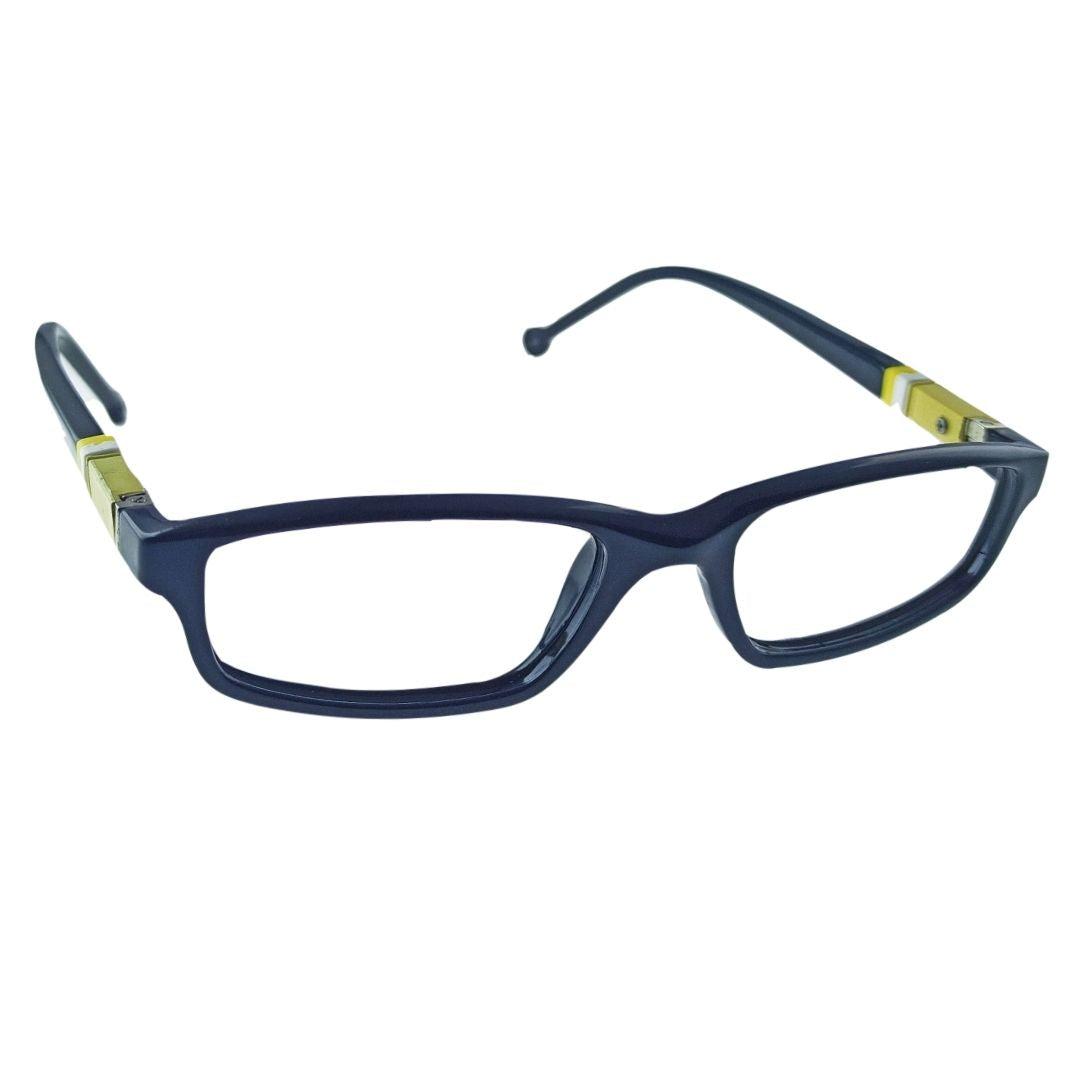 Computer Glasses For kids With Full Rim Rectangular Acetate Frame