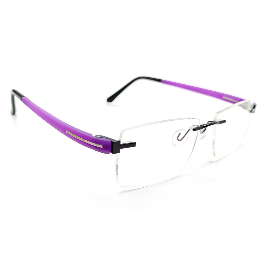 Progressive Rimless Rectangular Sporty Frame (52mm)