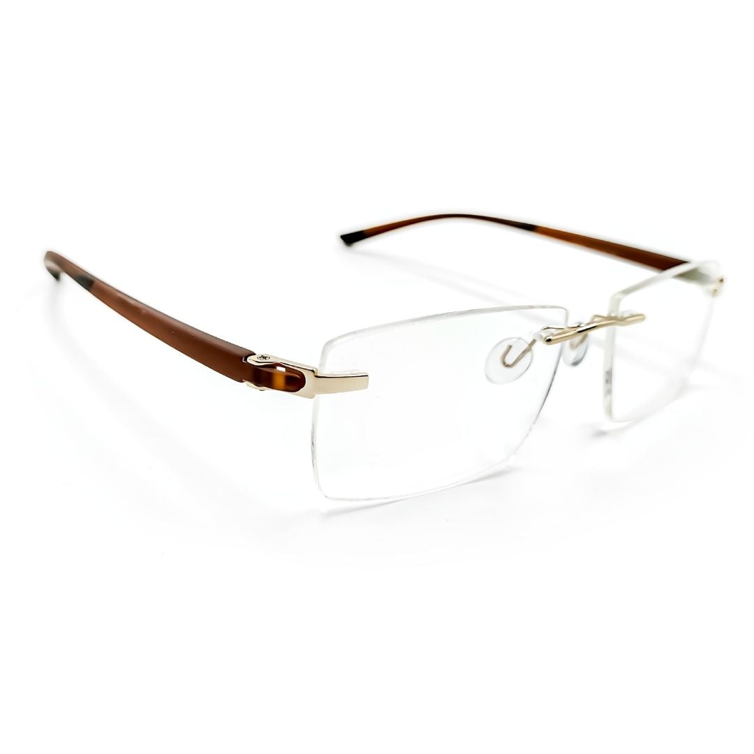 Jubleelens Stylish Rimless Rectangular Frame (52mm