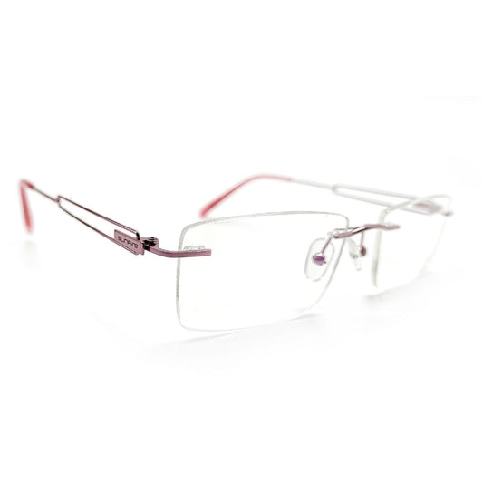 Pink Lightweight Eyeglasses Rimless Frame Like Sunfire-SFE004