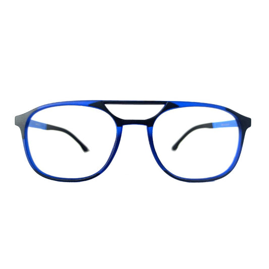 Jubleelens Optics Stylish Full Rim Blue Black Square Frame- 98003