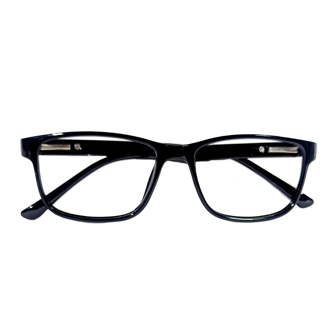 Jubleelens Rectangular Black Full Rim Fresh look Unisex Frame- Chasma New Look- U-841