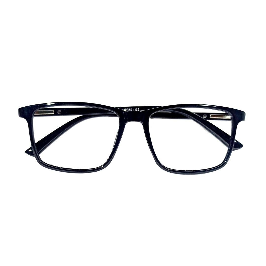 Jubleelens Square Full Rim Black Stylish Eyeglasses Frame For Unisex- U-2032