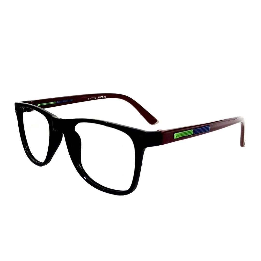 Square Black Jubleelens® For Men And Women Frame- M-1116