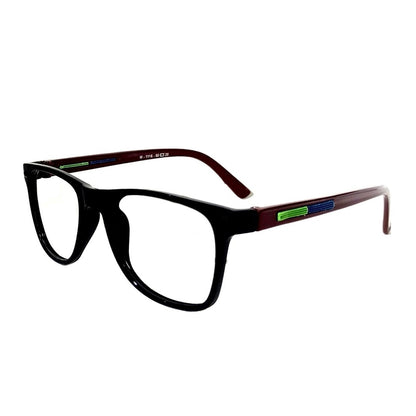 Square Black Jubleelens® For Men And Women Frame- M-1116