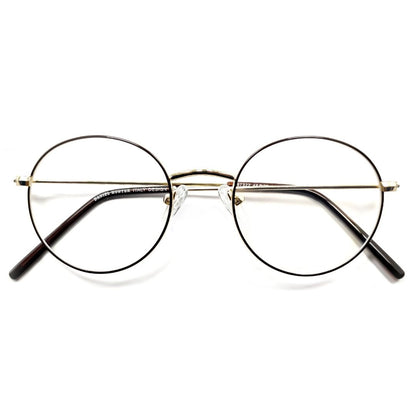 Jubleelens Full Rim Medium Gold Round Frame (46mm)