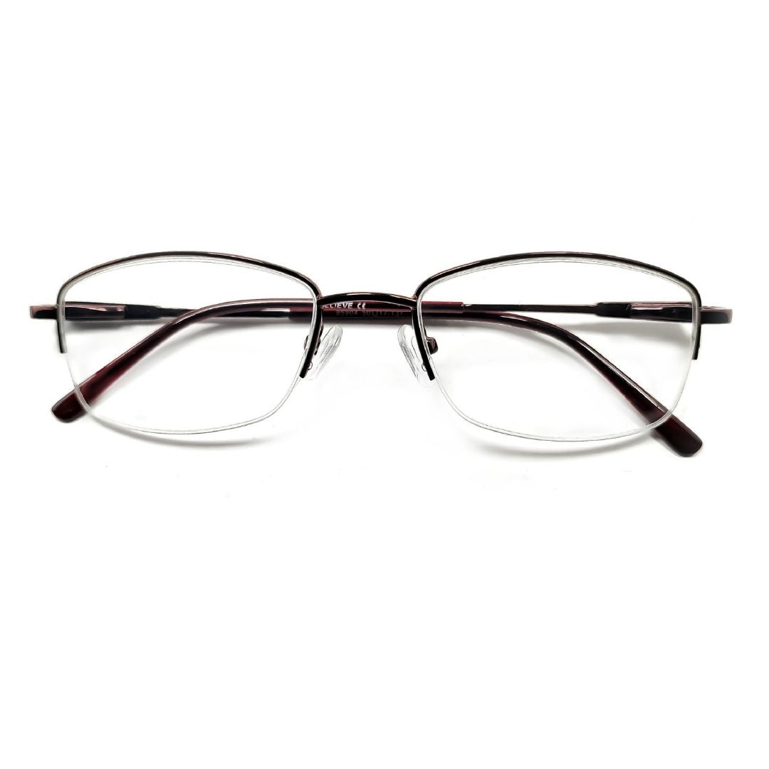 Jubleelens Supra Half Rim Rectangular Medium Frame (50mm)