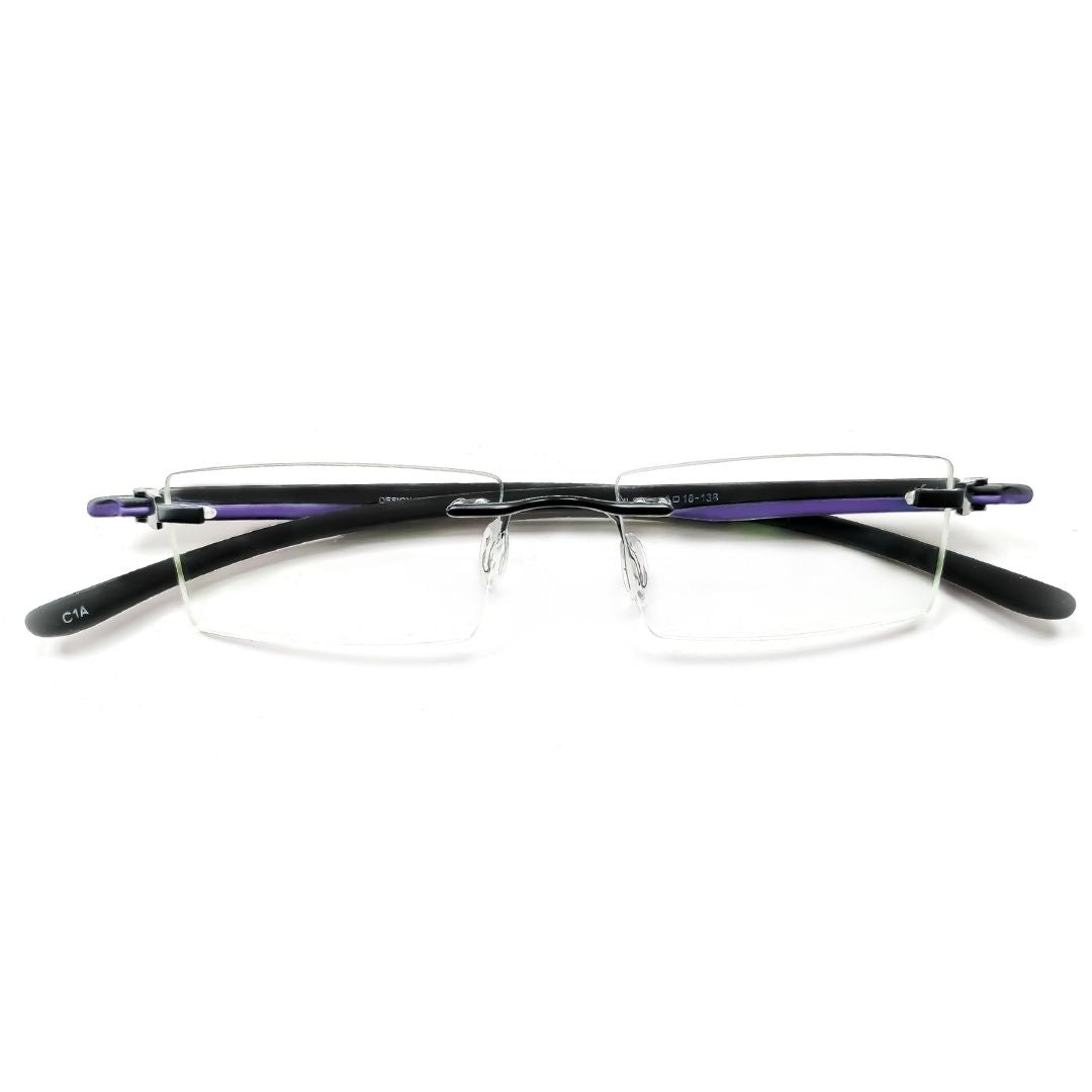 Progressive Framless Spectacles Rectangular Specs