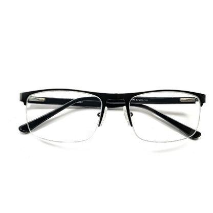 Stylish Supra Grey Half Rim Frame For Unisex (50mm)