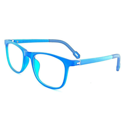 Jubleelens® frames Kids Blue Blocker Zero Power Spectacles wit Eye Protection