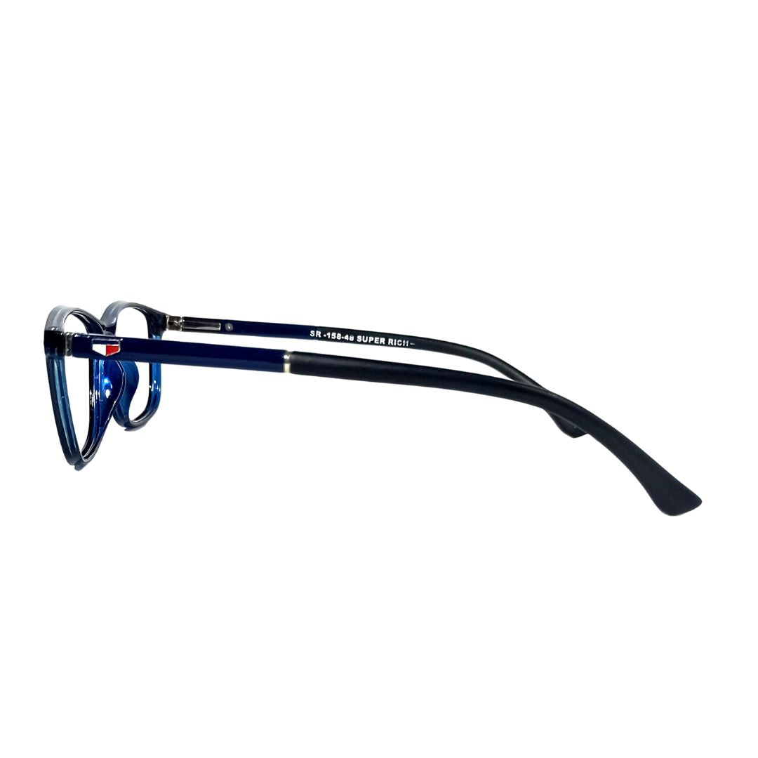 Jubleelens Super Rich Rectangular Frame For Unisex- SR-158