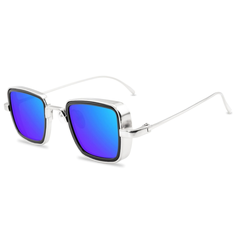 Jubleelens - Kabir Square Shade- Blue Gradient Color Modern Look with UV Protection